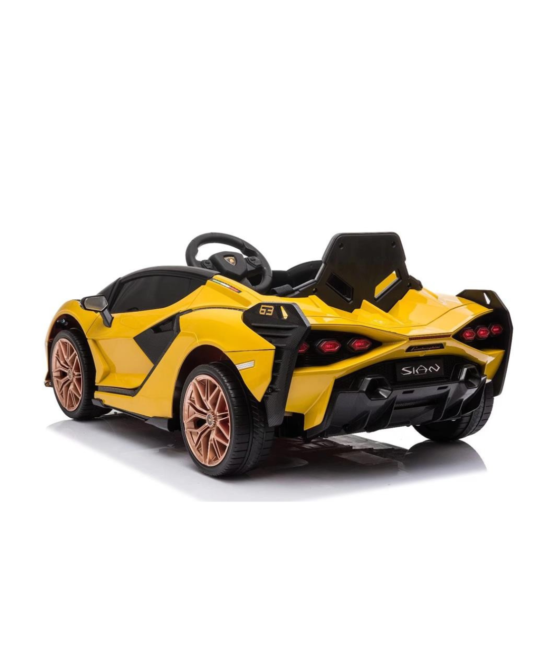 Lamborghini SIAN 12V Elbil för Barn (Gul) BabyMat.se