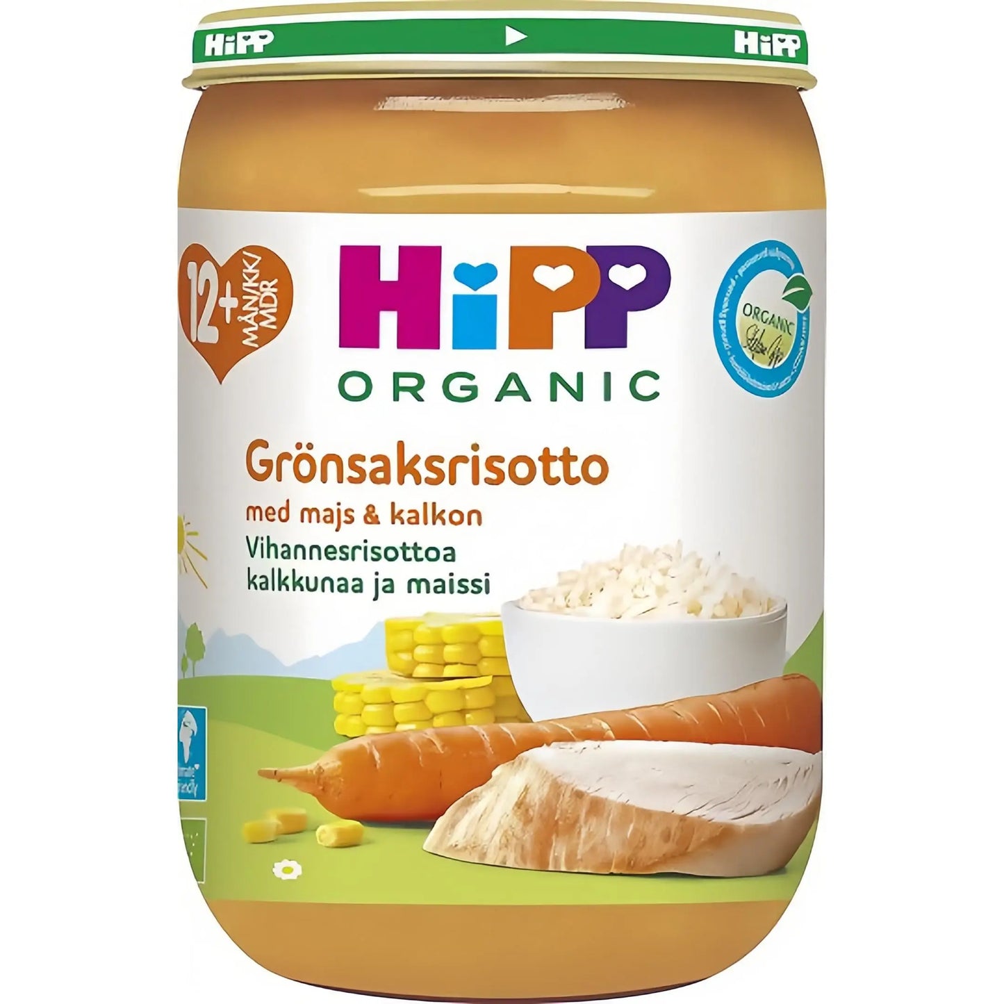 HiPP Grönsaksrisotto & Kalkon 12M 220 g HiPP