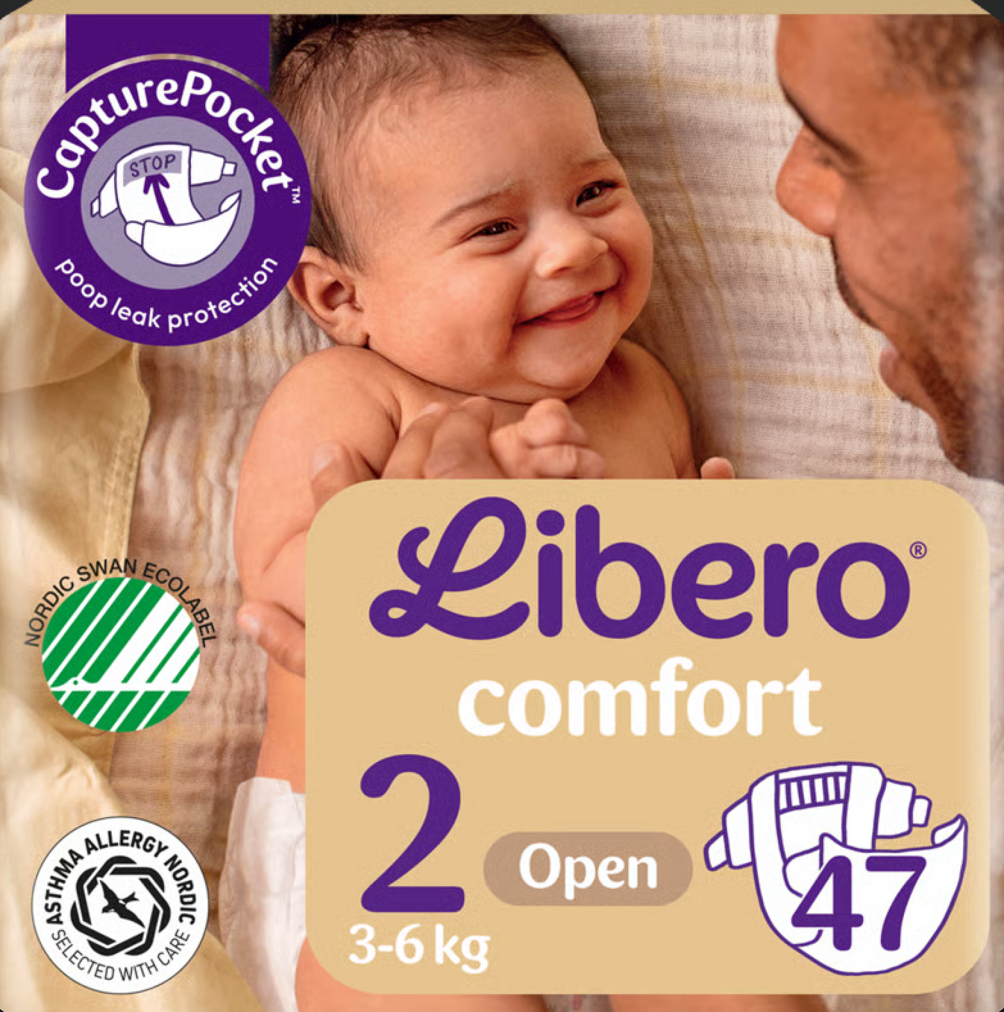Libero Touch 2 (3-6kg) 47 st BabyMat.se
