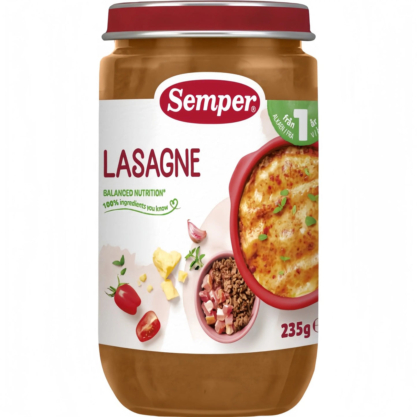 Semper Lasagne 1 år