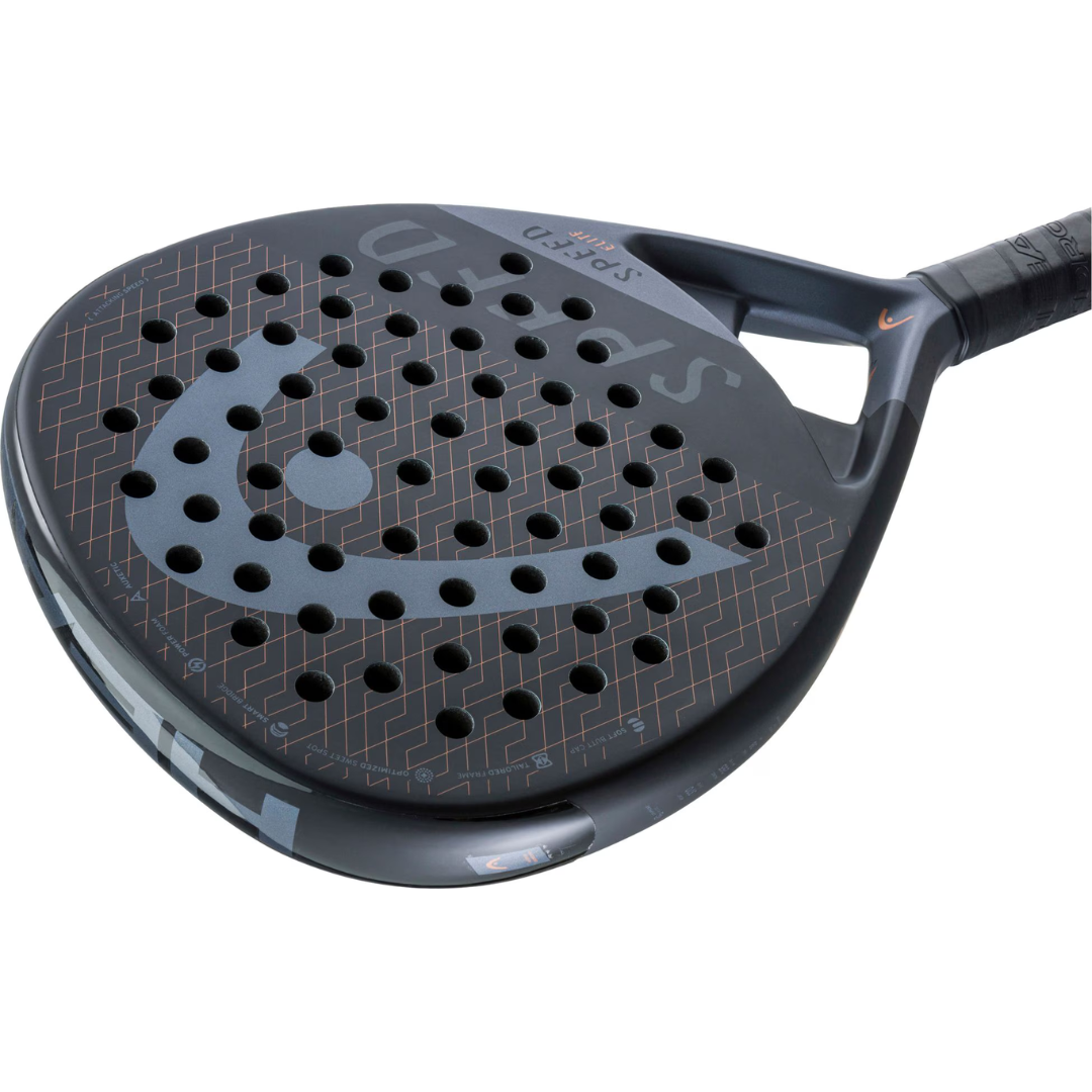 HEAD Speed Elite 23 Padelracket – Svart/Grå BabyMat.se