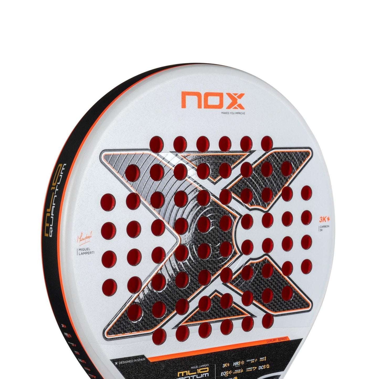 Nox ML10 Quantum 3K 2025 Padelracket – Miguel Lamperti BabyMat.se