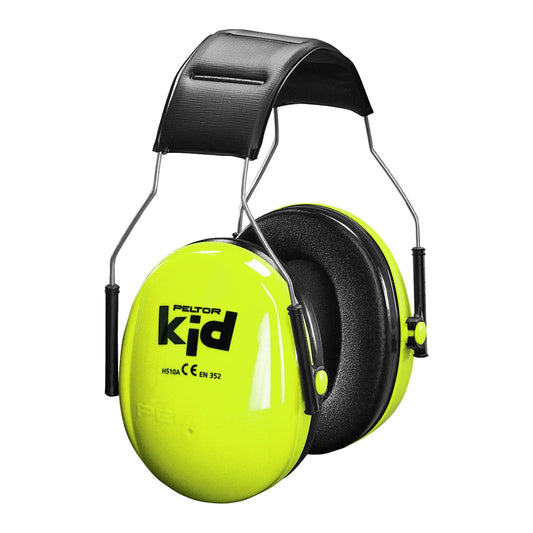 3M Peltor Kid's Ear Muffs H510AK Neon Green BabyMat.se
