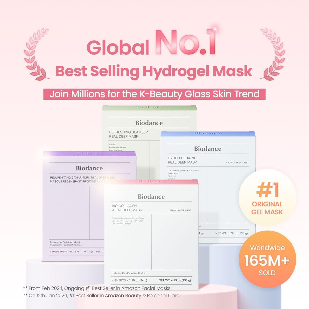 Biodance Bio-Collagen Real Deep Mask 4stk