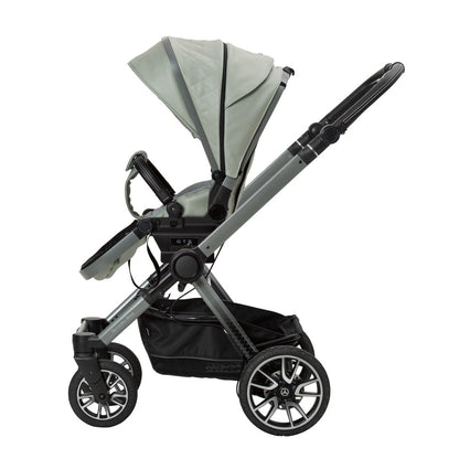 Mercedes-Benz Hartan Performance GTR 2-i-1 Barnvagn 2025 – Sage Grey BabyMat.se