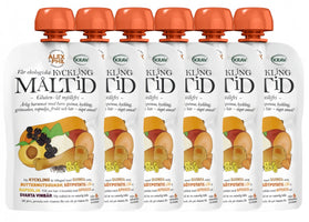 Alex&Phil Måltid med Kyckling, Butternut, Aprikos & Svarta Vinbär 6M 6x120 g