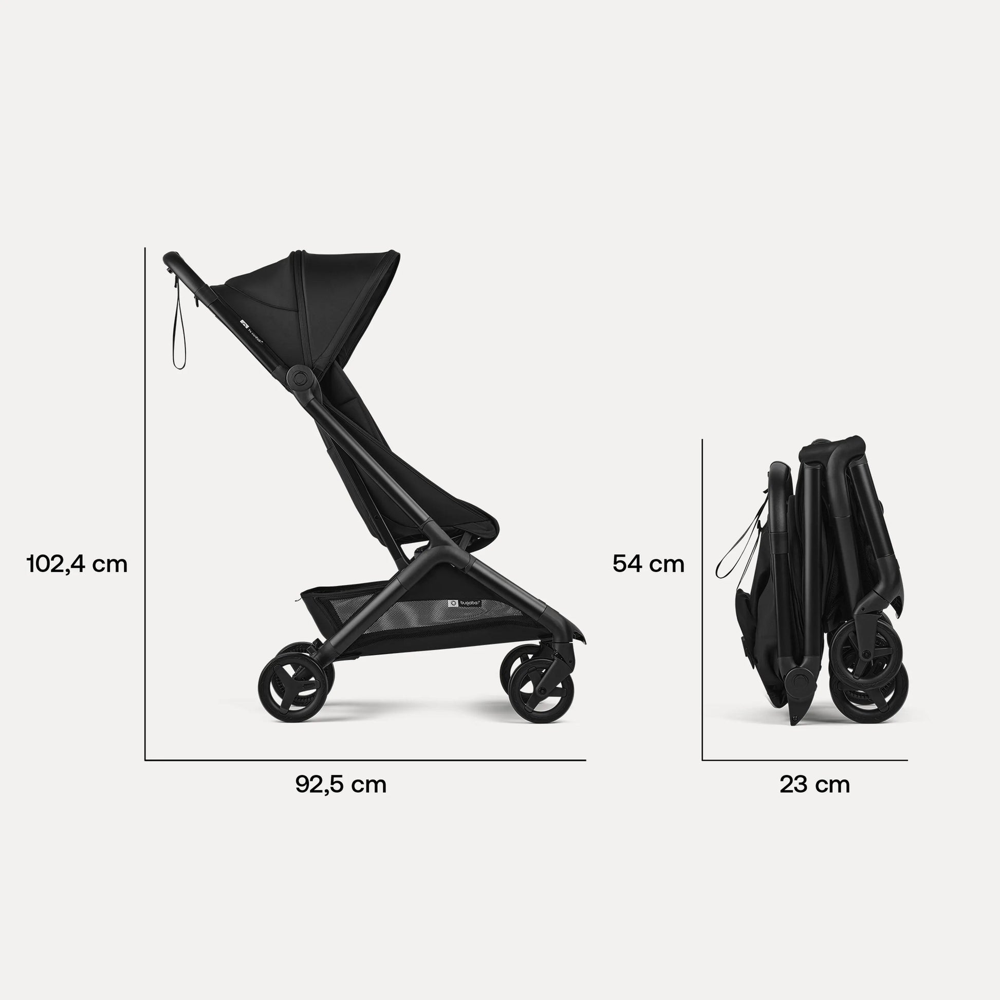 Bugaboo Butterfly 2 Complete Black Deep Indigo BabyMat.se