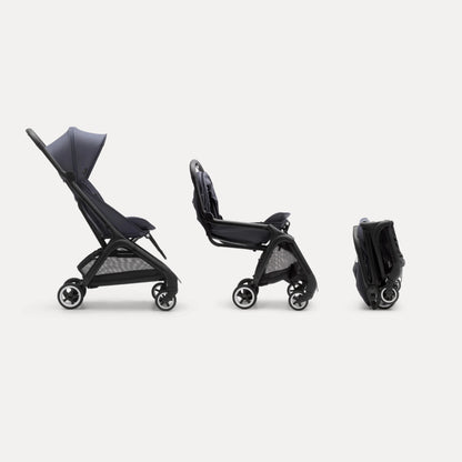 Bugaboo Butterfly Resevagn Midnight Black BabyMat.se