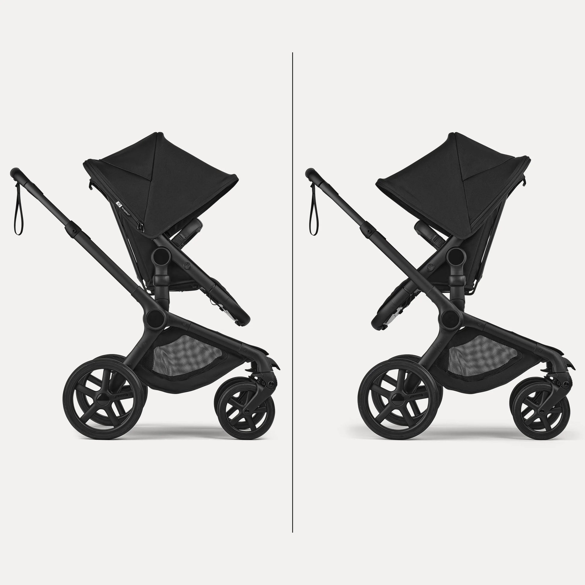Bugaboo Fox 5 Renew Barnvagn Black Heritage Black BabyMat.se