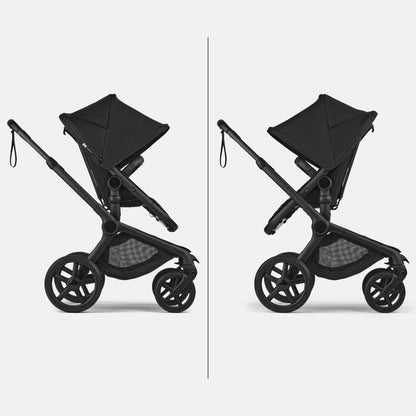 Bugaboo Fox 5 Renew Barnvagn Black Heritage Black BabyMat.se
