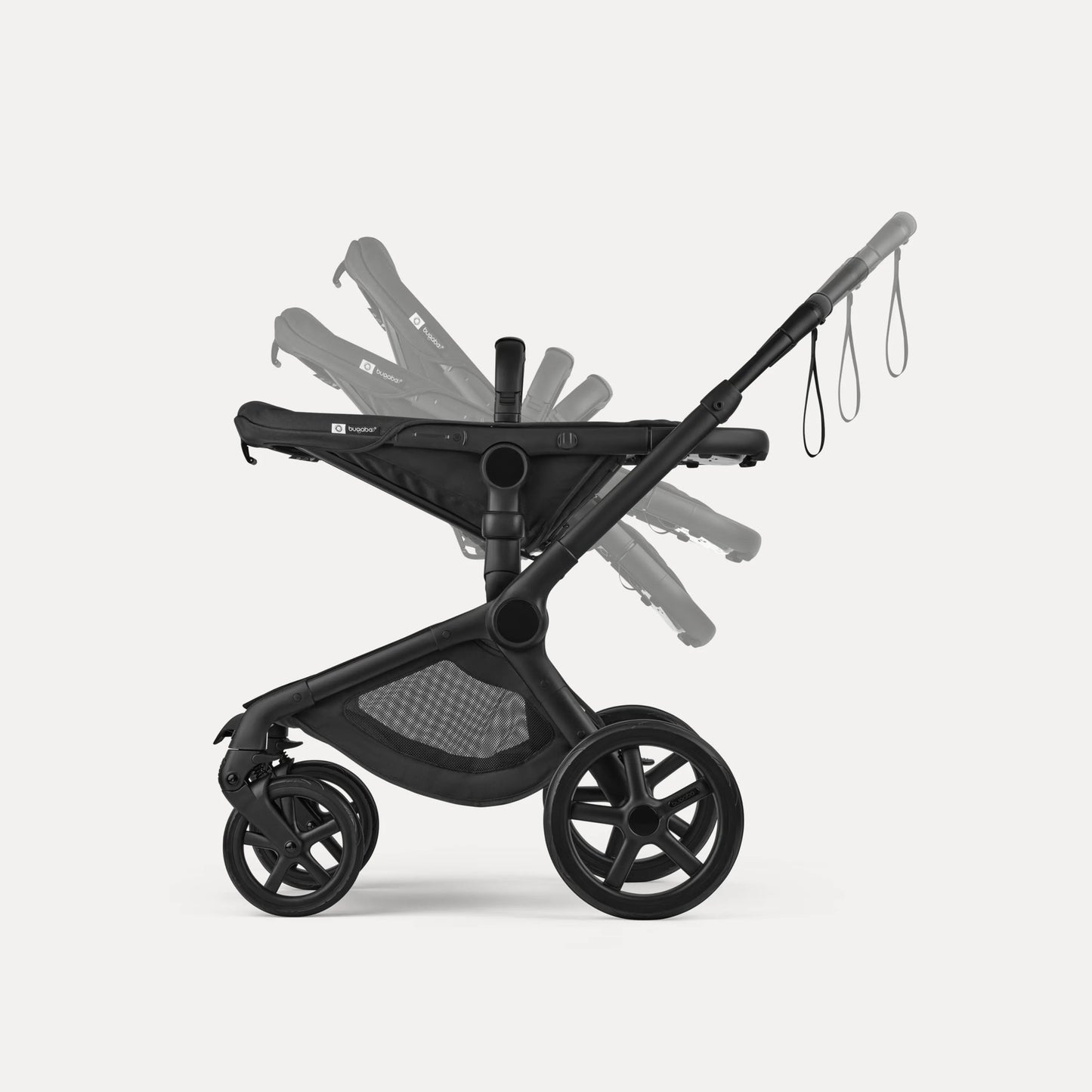 Bugaboo Fox 5 Renew Barnvagn Black Heritage Black BabyMat.se