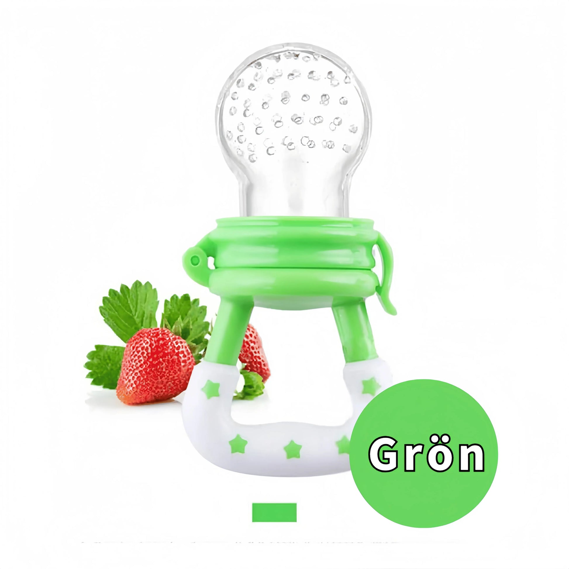 Fruktmatare för Bebisar, Napp med Silikonfilter för Säker Matning BabyMat.se