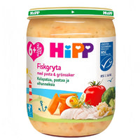 HiPP Fiskgryta med pasta & grönsaker 6M 190 g