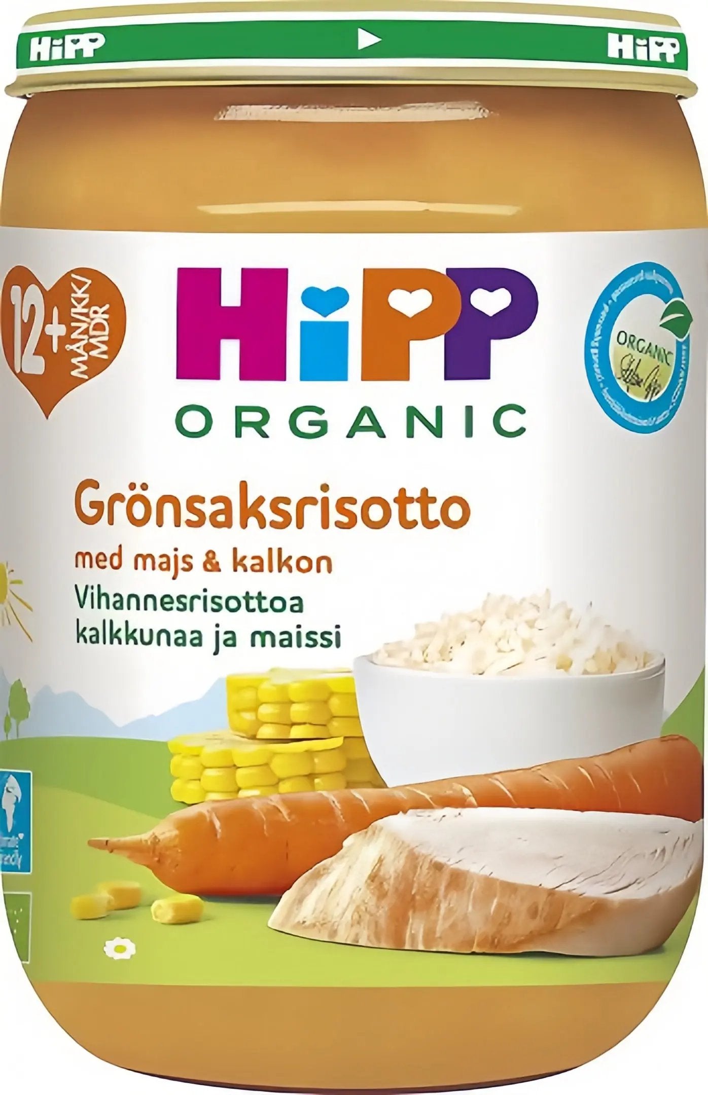 HiPP Grönsaksrisotto & Kalkon 12M 220 g
