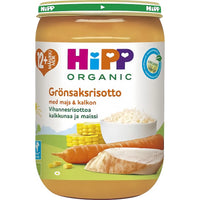 HiPP Grönsaksrisotto & Kalkon 12M 220 g HiPP