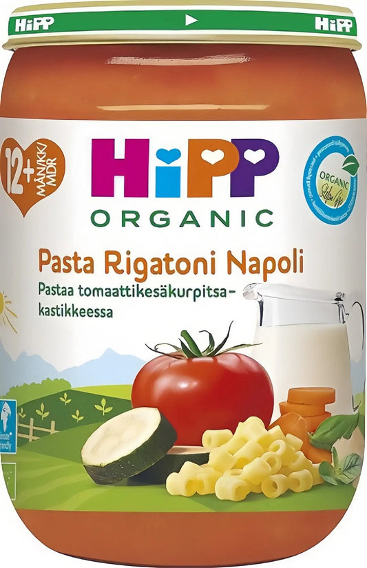 HiPP Pasta Rigatoni Napoli 12M 220 g