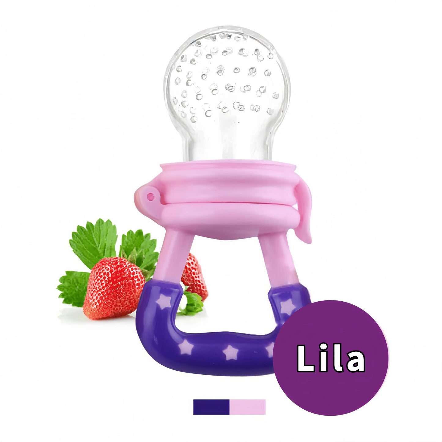 Fruktmatare för Bebisar, Napp med Silikonfilter för Säker Matning BabyMat.se