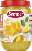 Semper Fruktpuré Mango 4M 190 g