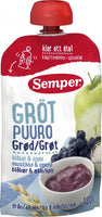 Semper Grötklämmis Blåbär & äpple 120 g