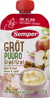 Semper Grötklämmis Äpple, Banan & Kanel 120 g