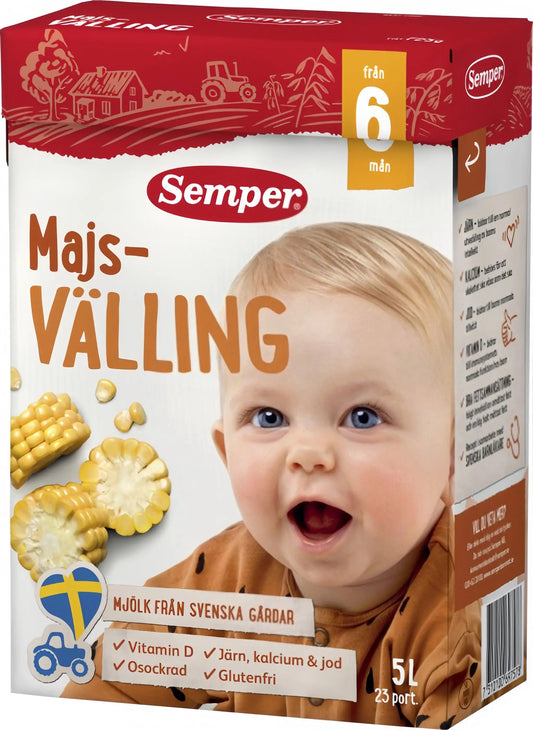 Semper Majsvälling 6M 5 L