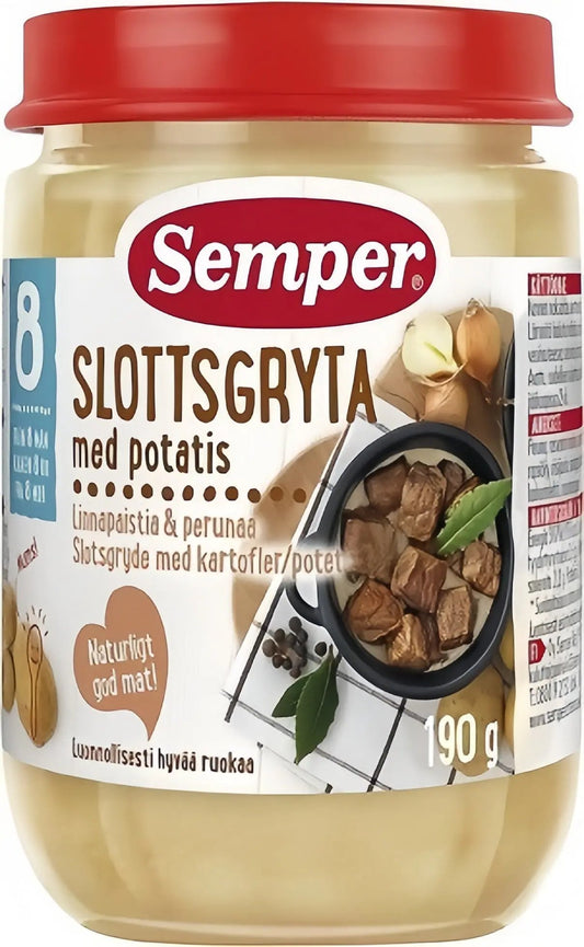 Semper Slottsgryta med Potatis 8M 190 g