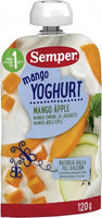Semper Yoghurt Mango Äpple 12M 120 g