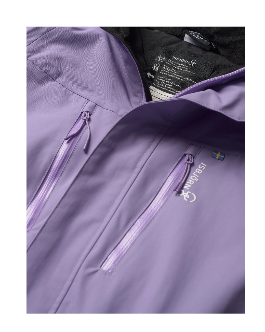 ISBJÖRN of Sweden Penguin Snowsuit Kids Lavender BabyMat.se