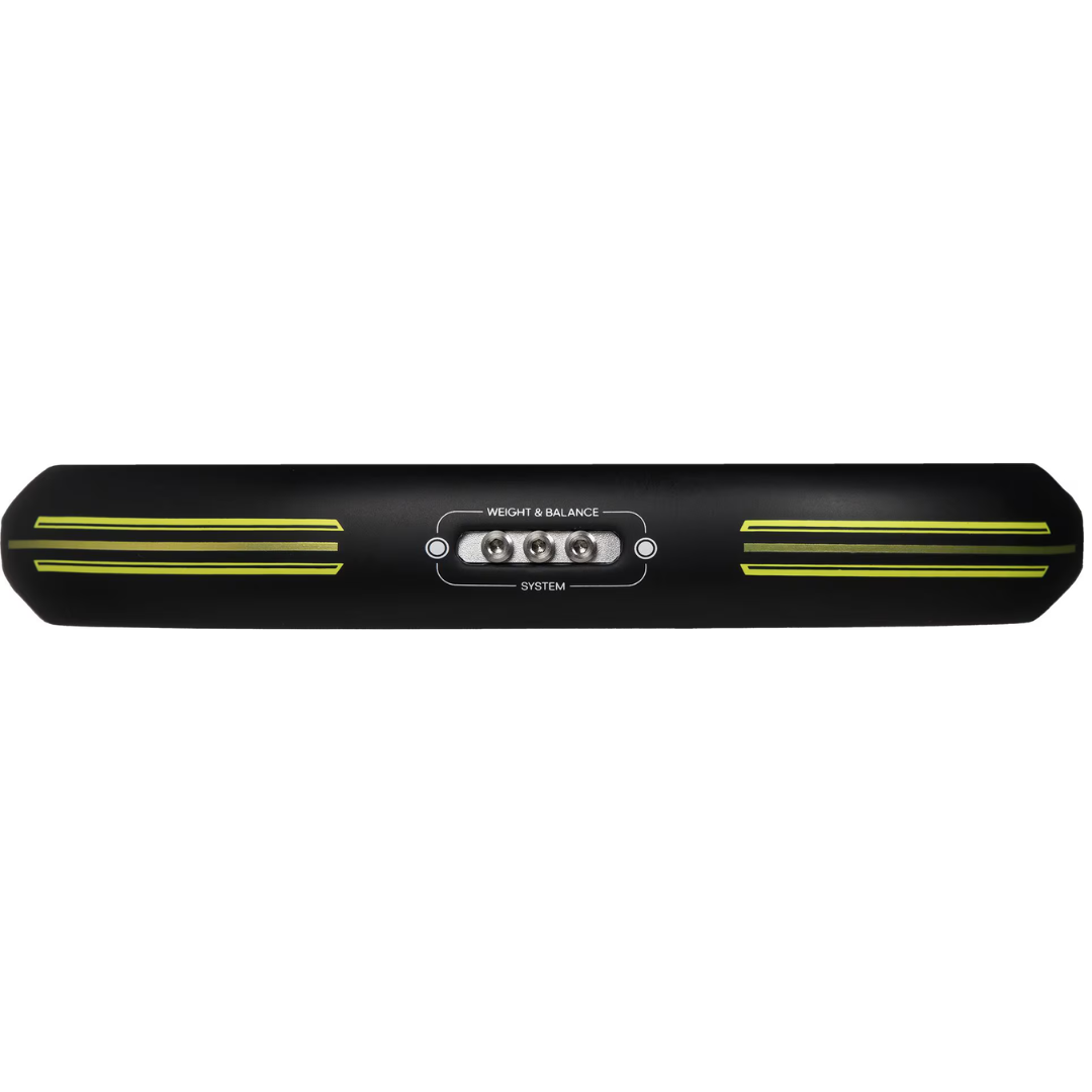 Adidas Adipower Multiweight 3.3 Svart/Gul – Avancerad Padelracket BabyMat.se