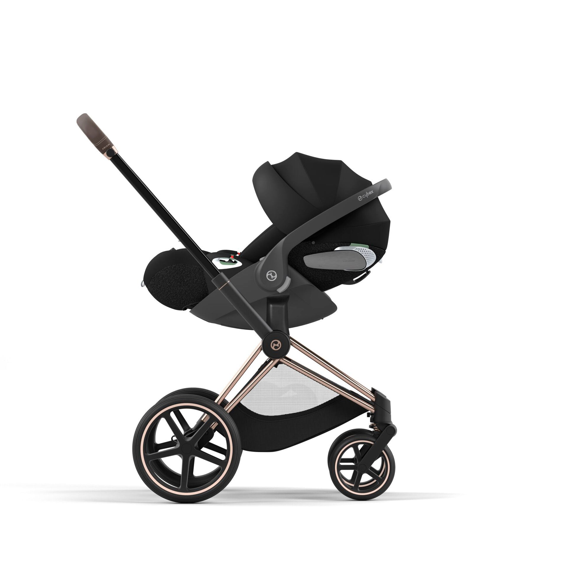 CYBEX e-Priam 4 Sepia Black / Chrome Black – Lyxig eldriven barnvagn BabyMat.se