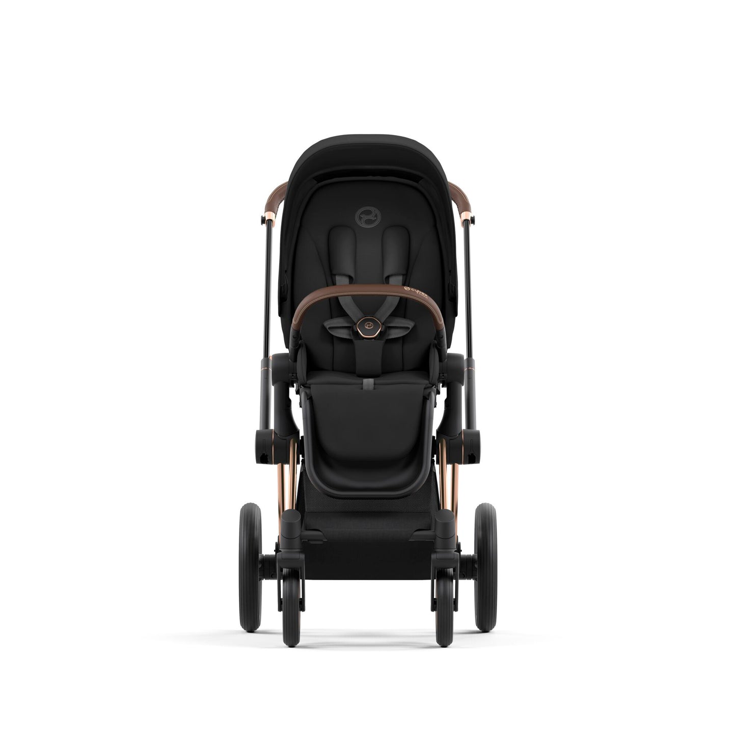 CYBEX e-Priam 4 Sepia Black / Chrome Black – Lyxig eldriven barnvagn BabyMat.se