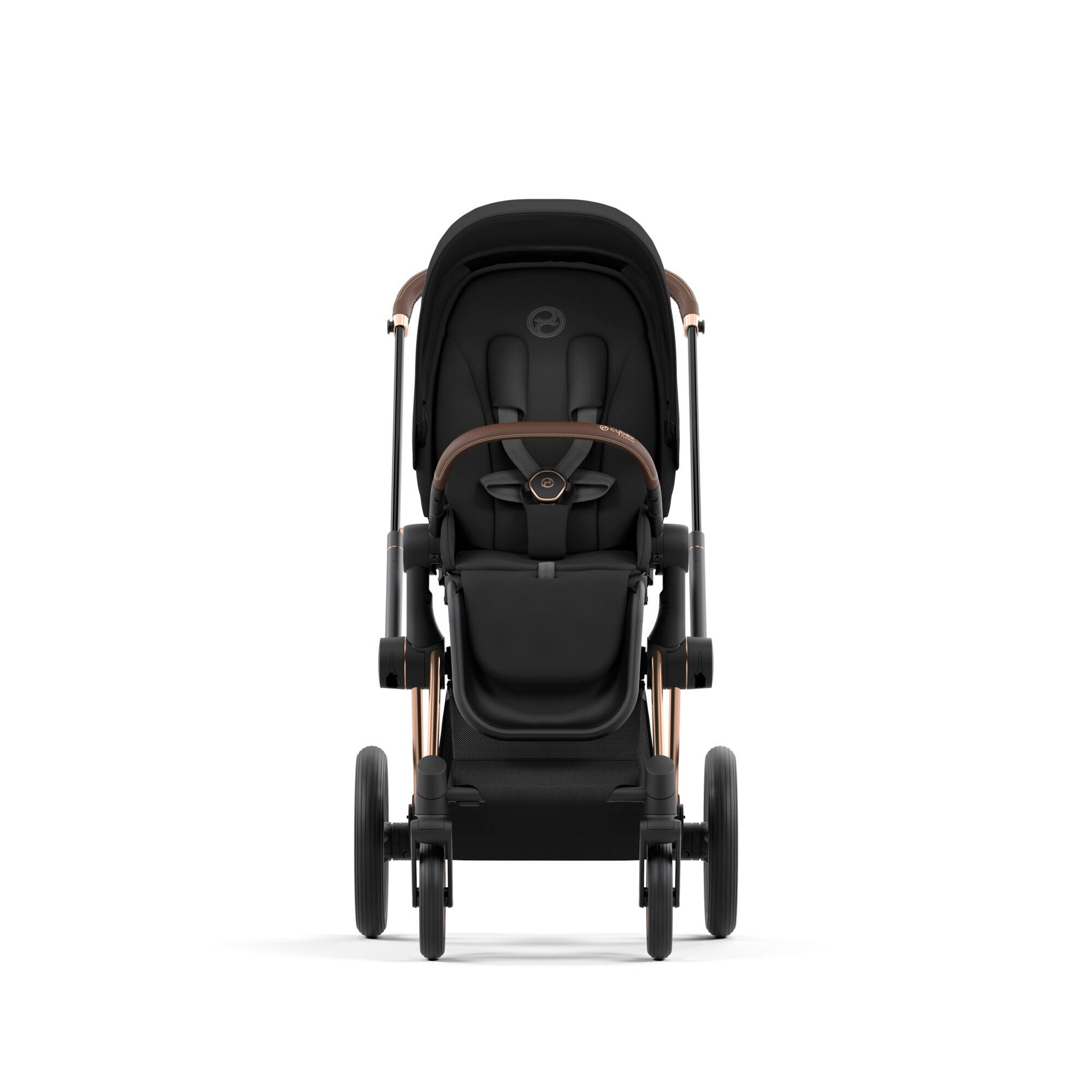 CYBEX e-Priam 4 Sepia Black / Chrome Black – Lyxig eldriven barnvagn BabyMat.se