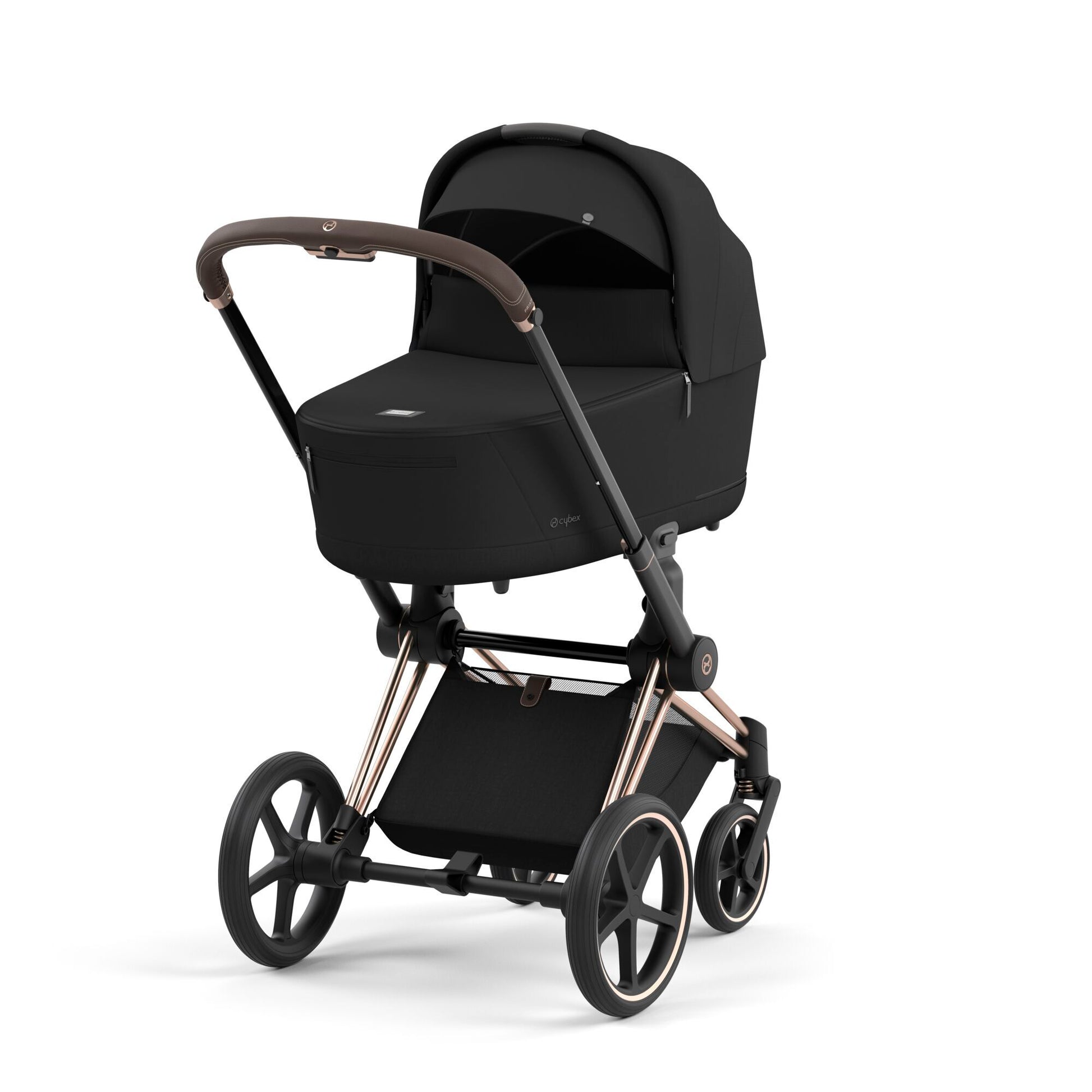 CYBEX e-Priam 4 Sepia Black / Chrome Black – Lyxig eldriven barnvagn BabyMat.se