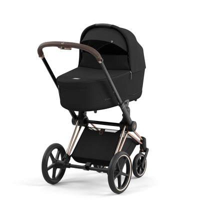 CYBEX e-Priam 4 Sepia Black / Chrome Black – Lyxig eldriven barnvagn BabyMat.se