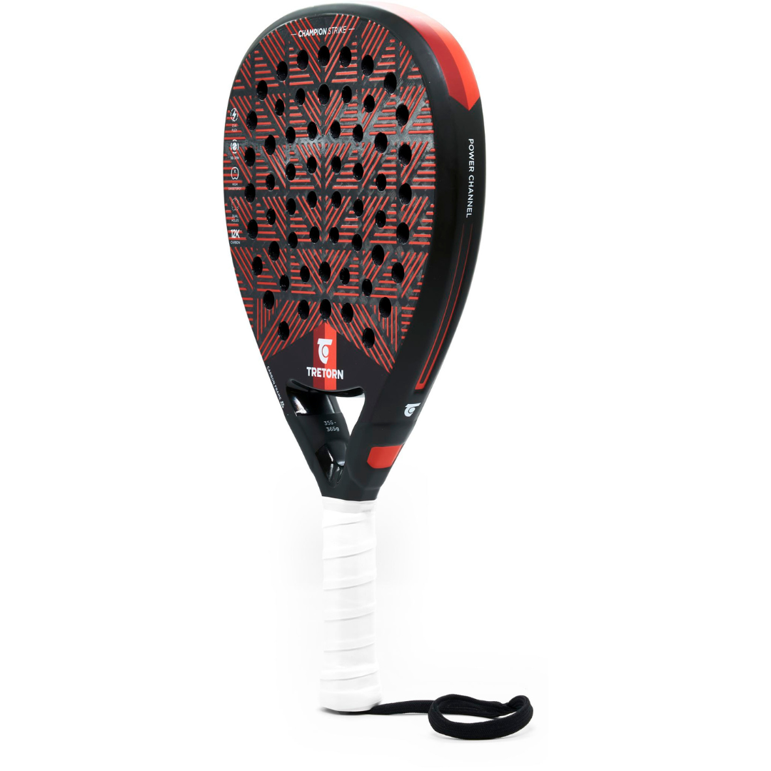 Tretorn Champion Strike – Padelracket för Avancerade Spelare (Röd) BabyMat.se