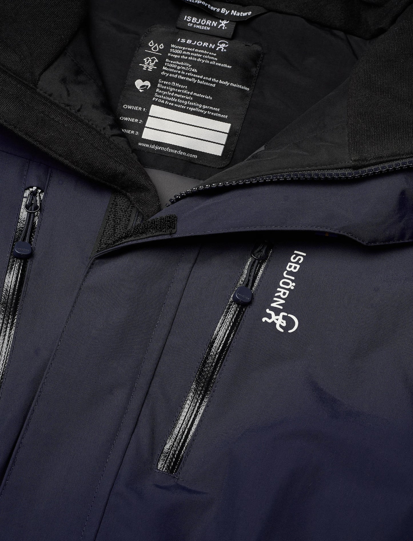 ISBJÖRN Penguin Snowsuit Kids Navy BabyMat.se