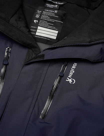 ISBJÖRN Penguin Snowsuit Kids Navy BabyMat.se