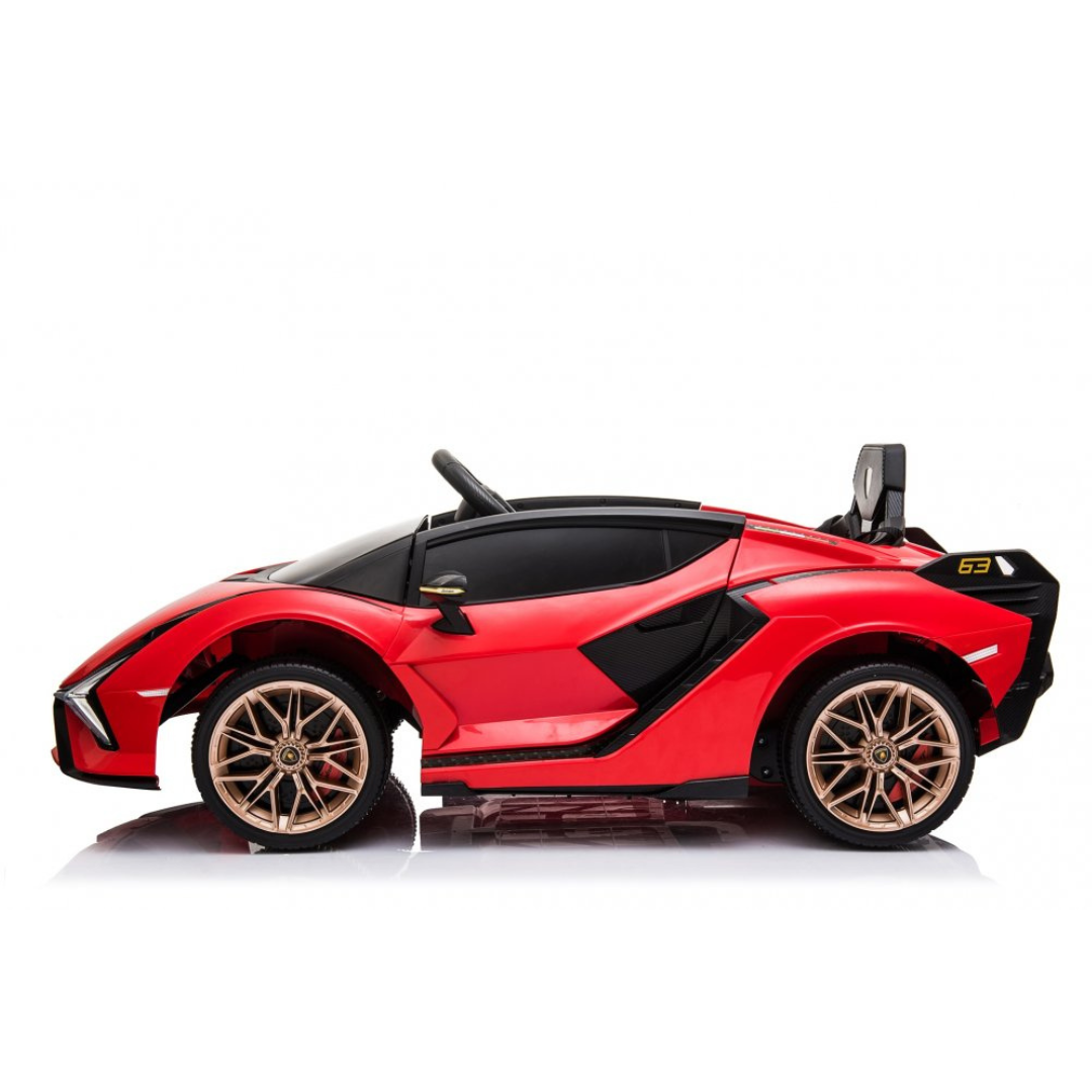 Lamborghini SIAN 12V Elbil för Barn (Röd) BabyMat.se