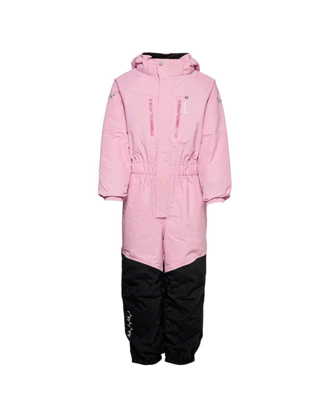 ISBJÖRN of Sweden Penguin Snowsuit Kids Frostpink BabyMat.se