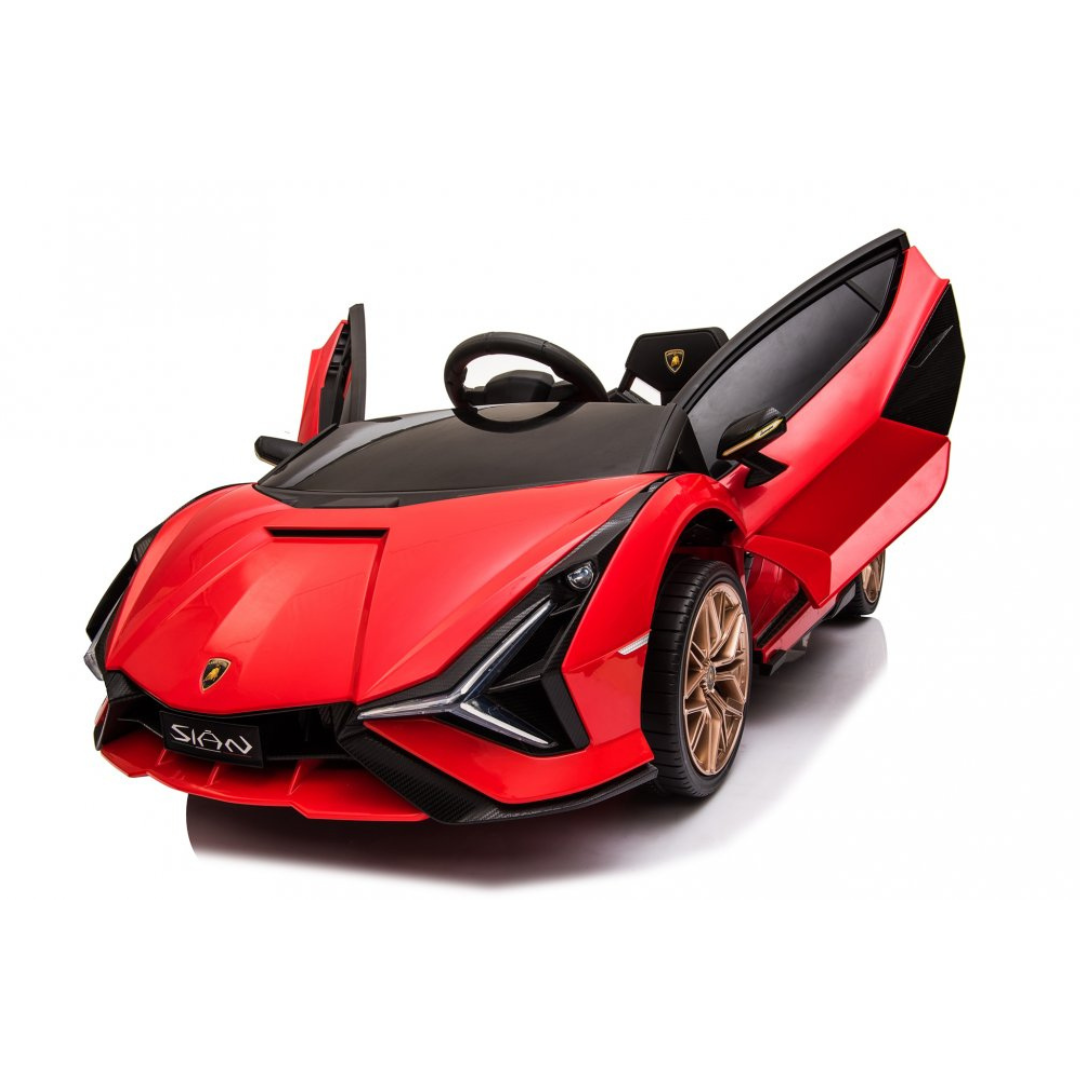 Lamborghini SIAN 12V Elbil för Barn (Röd) BabyMat.se