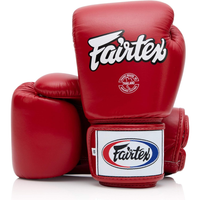 Fairtex BGV1 Tight Fit Boxing Gloves Red BabyMat.se