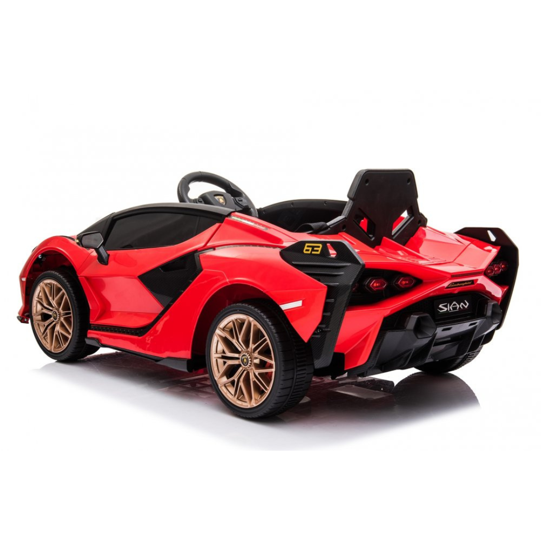 Lamborghini SIAN 12V Elbil för Barn (Röd) BabyMat.se