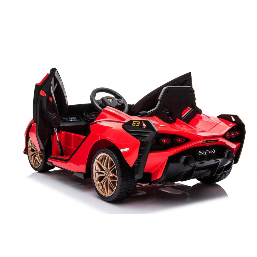 Lamborghini SIAN 12V Elbil för Barn (Röd) BabyMat.se