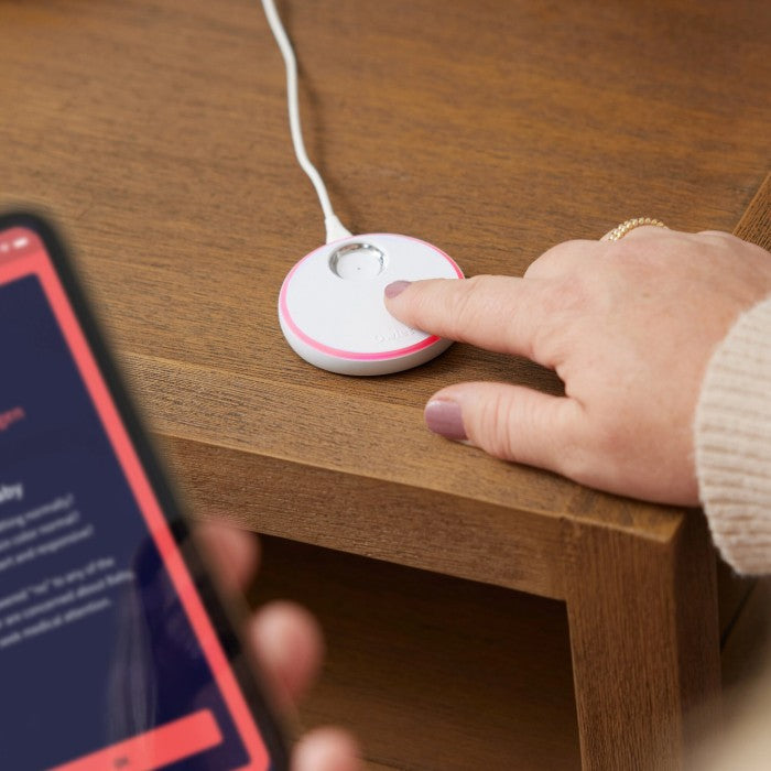 Owlet Baby Monitor with Pulse Oximeter Dream Sock Dusty Rose BabyMat.se