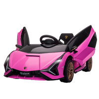 Lamborghini SIAN 12V Elbil för Barn (Rosa) BabyMat.se