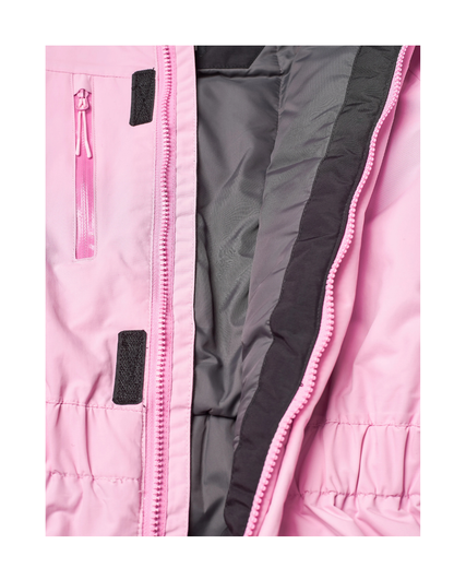 ISBJÖRN of Sweden Penguin Snowsuit Kids Frostpink BabyMat.se